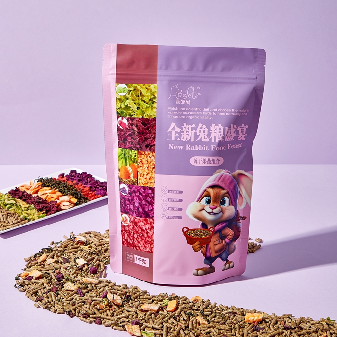 兔粮冻干包菜